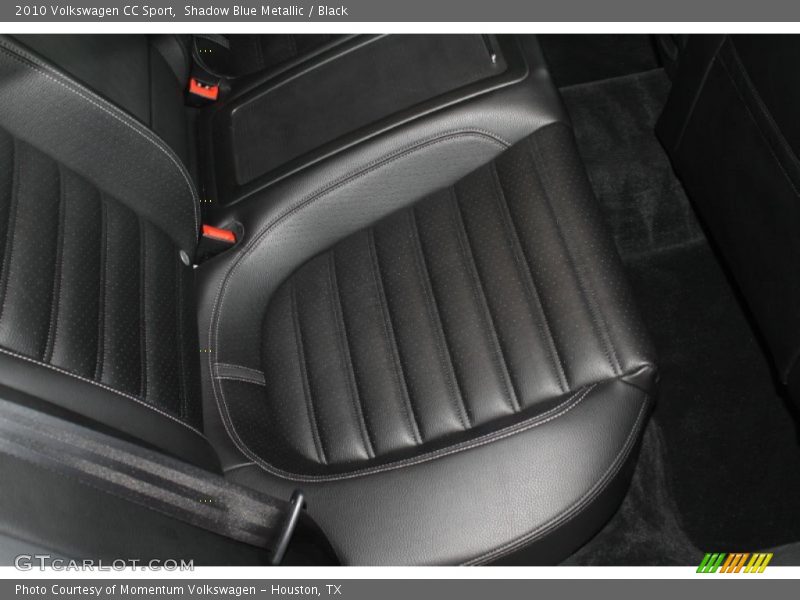 Shadow Blue Metallic / Black 2010 Volkswagen CC Sport