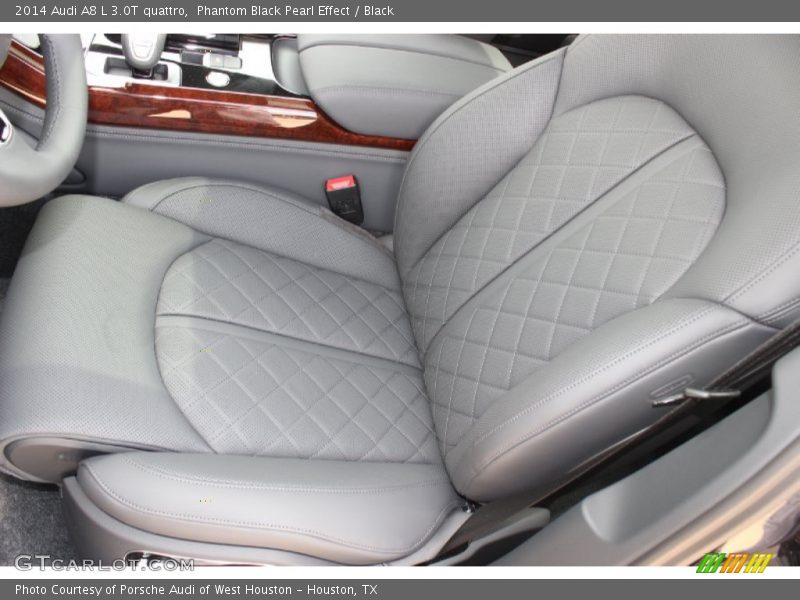Front Seat of 2014 A8 L 3.0T quattro