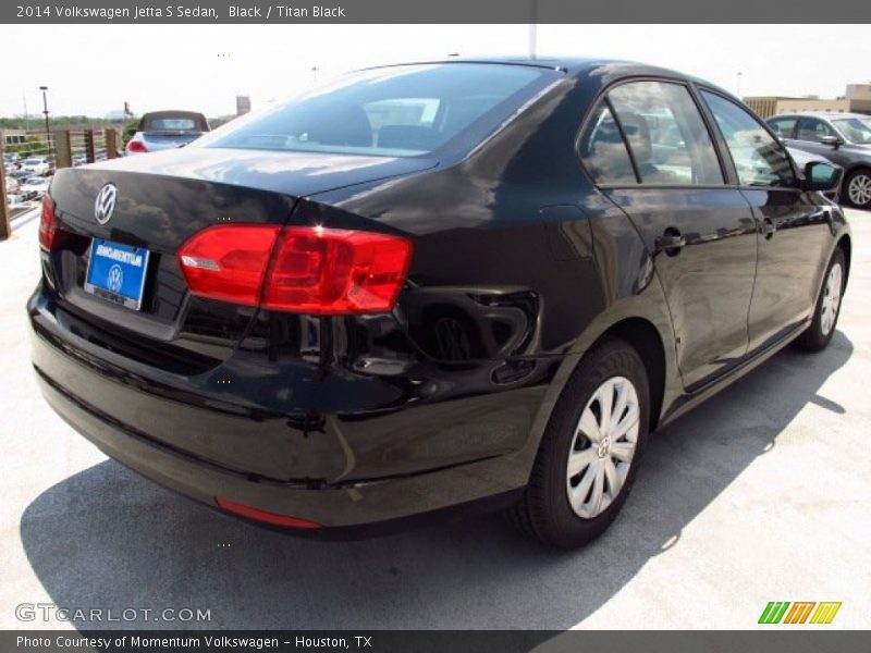 Black / Titan Black 2014 Volkswagen Jetta S Sedan