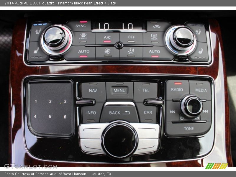 Controls of 2014 A8 L 3.0T quattro