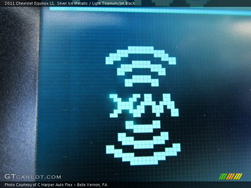 Silver Ice Metallic / Light Titanium/Jet Black 2011 Chevrolet Equinox LS
