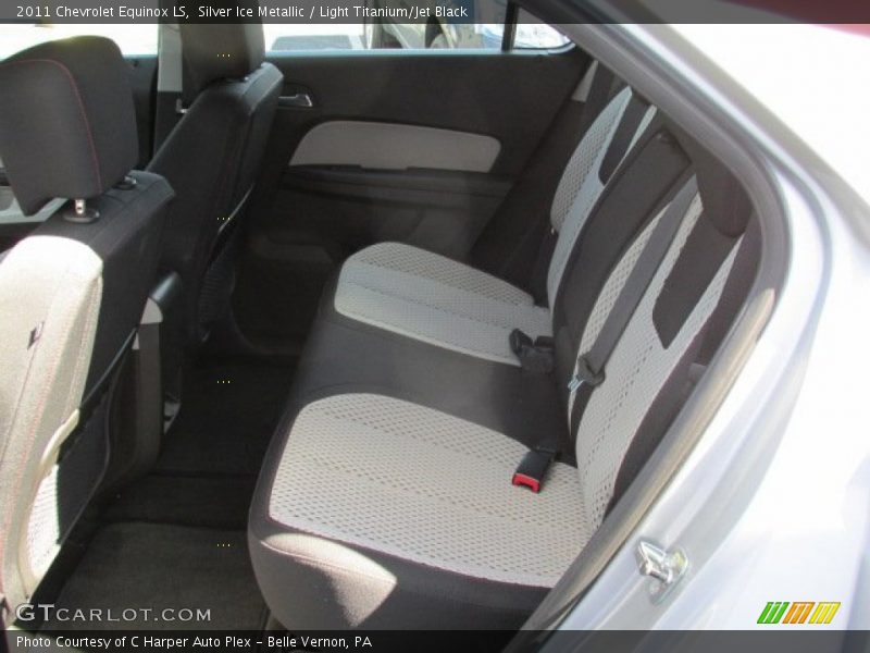 Silver Ice Metallic / Light Titanium/Jet Black 2011 Chevrolet Equinox LS