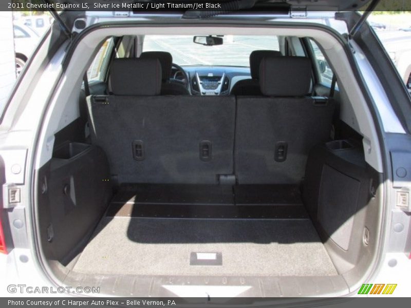 Silver Ice Metallic / Light Titanium/Jet Black 2011 Chevrolet Equinox LS