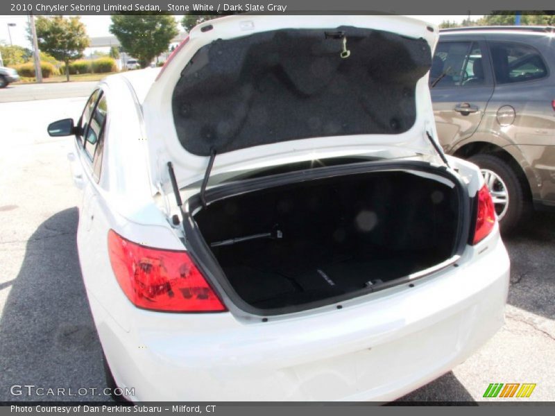 Stone White / Dark Slate Gray 2010 Chrysler Sebring Limited Sedan