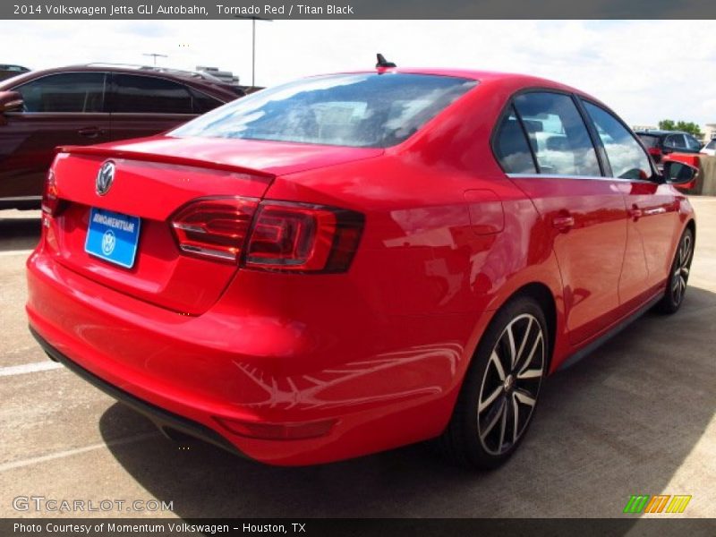 Tornado Red / Titan Black 2014 Volkswagen Jetta GLI Autobahn