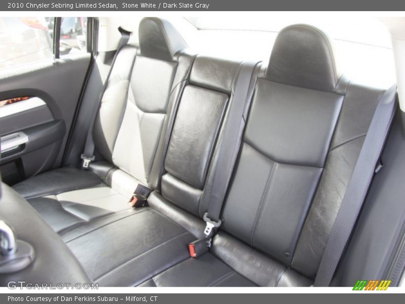 Stone White / Dark Slate Gray 2010 Chrysler Sebring Limited Sedan