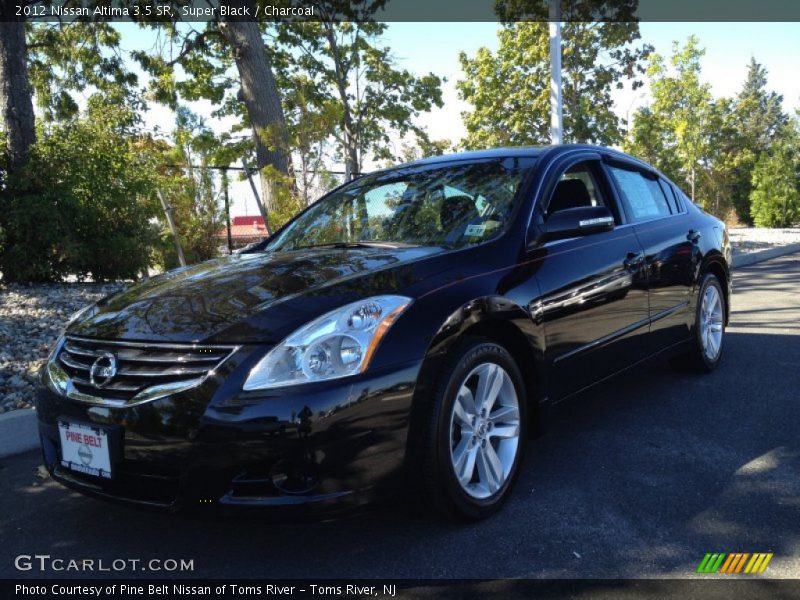 Super Black / Charcoal 2012 Nissan Altima 3.5 SR