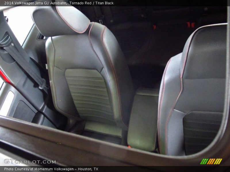 Tornado Red / Titan Black 2014 Volkswagen Jetta GLI Autobahn