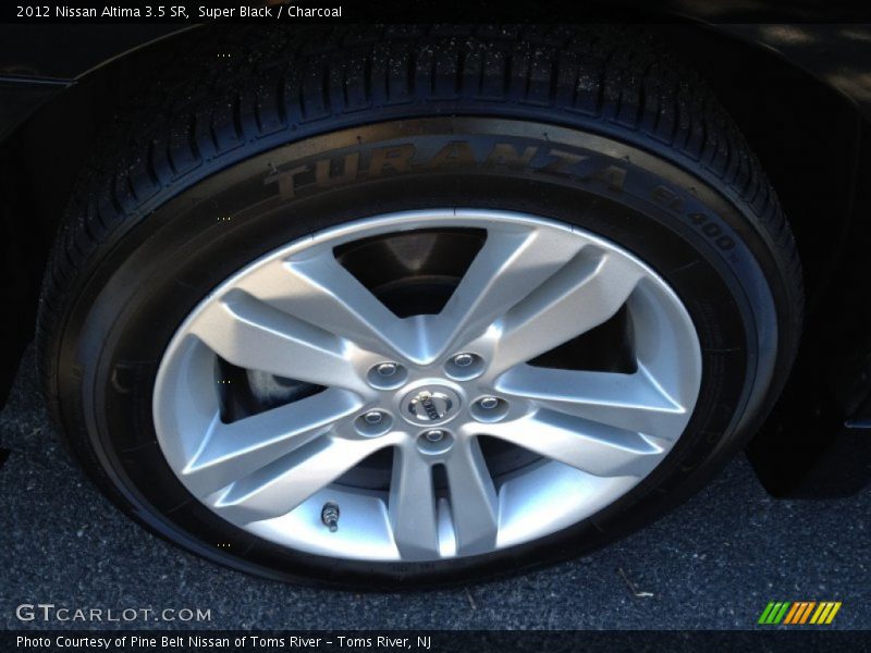 Super Black / Charcoal 2012 Nissan Altima 3.5 SR