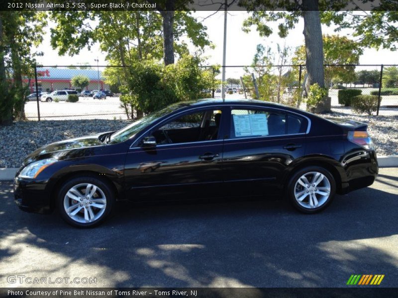 Super Black / Charcoal 2012 Nissan Altima 3.5 SR