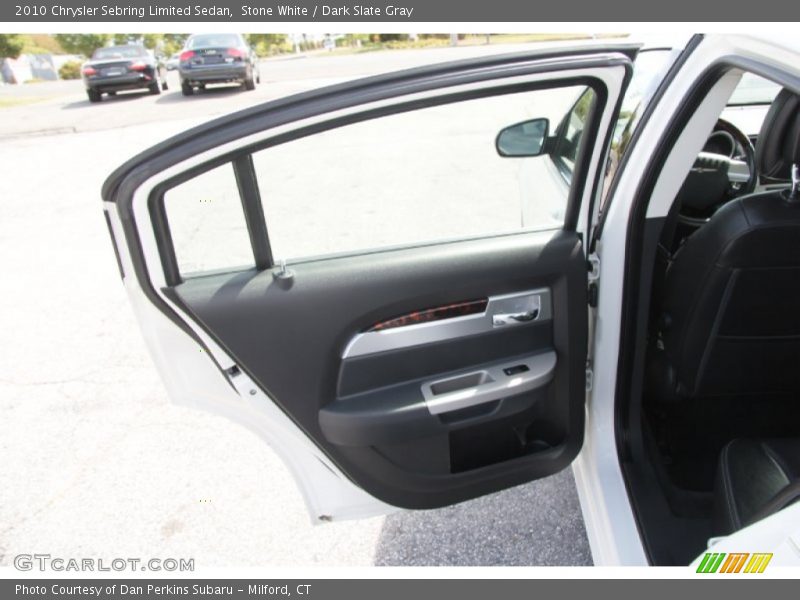 Stone White / Dark Slate Gray 2010 Chrysler Sebring Limited Sedan