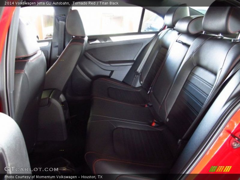 Tornado Red / Titan Black 2014 Volkswagen Jetta GLI Autobahn