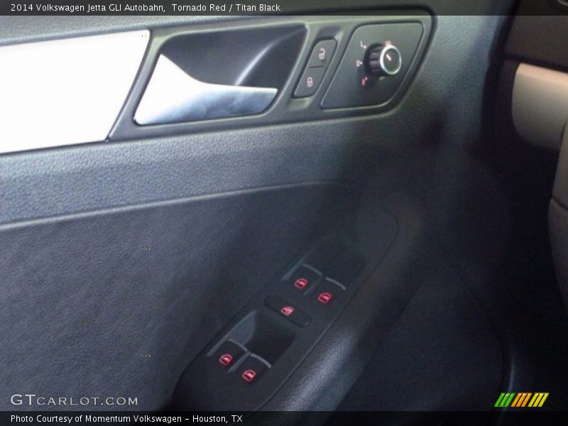 Tornado Red / Titan Black 2014 Volkswagen Jetta GLI Autobahn