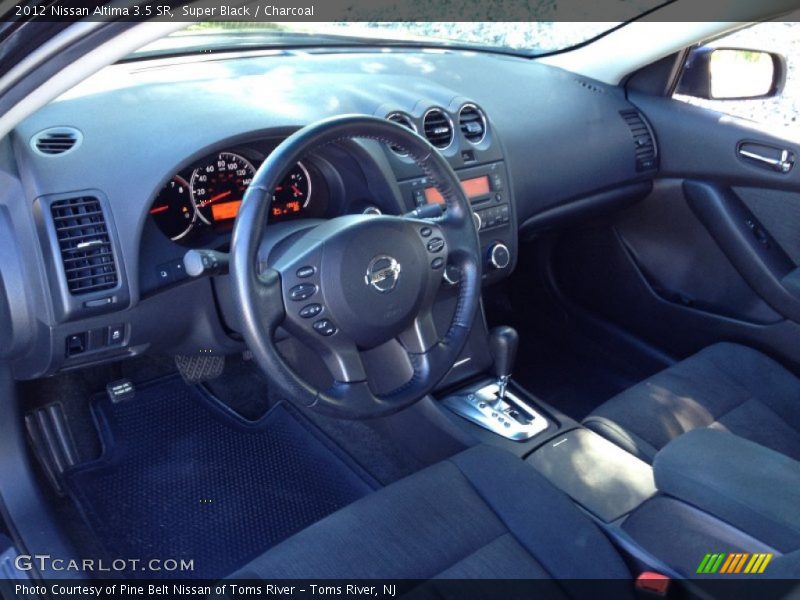 Super Black / Charcoal 2012 Nissan Altima 3.5 SR