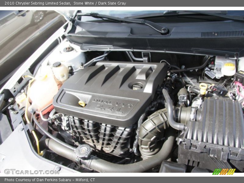 Stone White / Dark Slate Gray 2010 Chrysler Sebring Limited Sedan