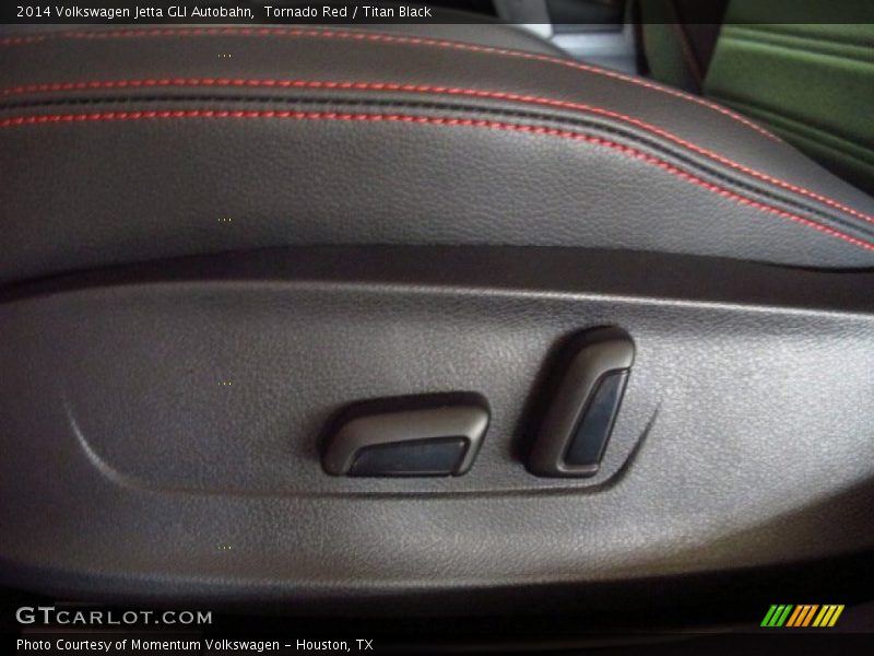Tornado Red / Titan Black 2014 Volkswagen Jetta GLI Autobahn