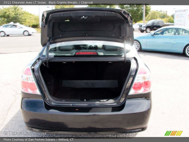 Black Granite Metallic / Charcoal 2011 Chevrolet Aveo LT Sedan