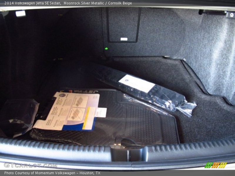 Moonrock Silver Metallic / Cornsilk Beige 2014 Volkswagen Jetta SE Sedan