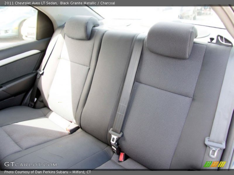 Black Granite Metallic / Charcoal 2011 Chevrolet Aveo LT Sedan