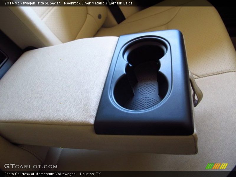 Moonrock Silver Metallic / Cornsilk Beige 2014 Volkswagen Jetta SE Sedan