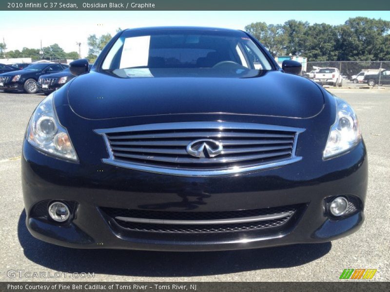 Obsidian Black / Graphite 2010 Infiniti G 37 Sedan