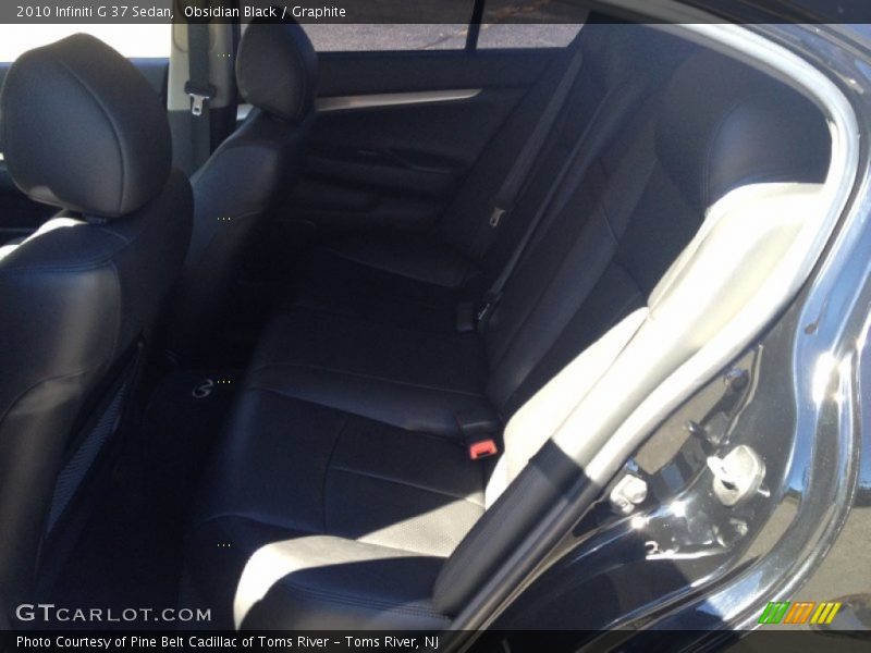 Obsidian Black / Graphite 2010 Infiniti G 37 Sedan