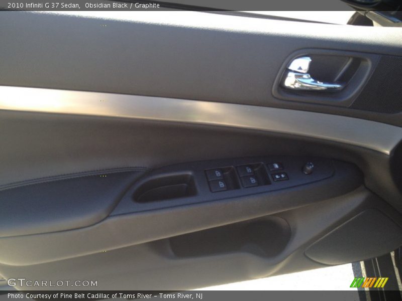 Obsidian Black / Graphite 2010 Infiniti G 37 Sedan