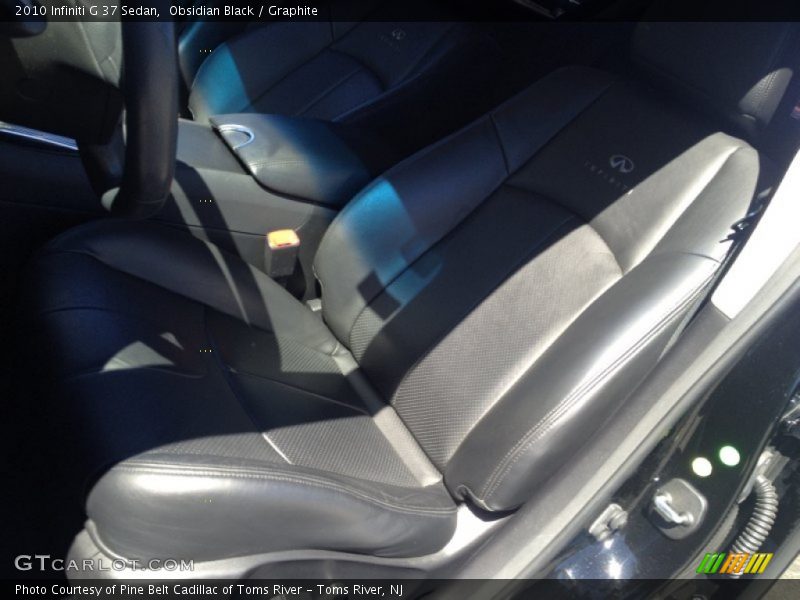 Obsidian Black / Graphite 2010 Infiniti G 37 Sedan