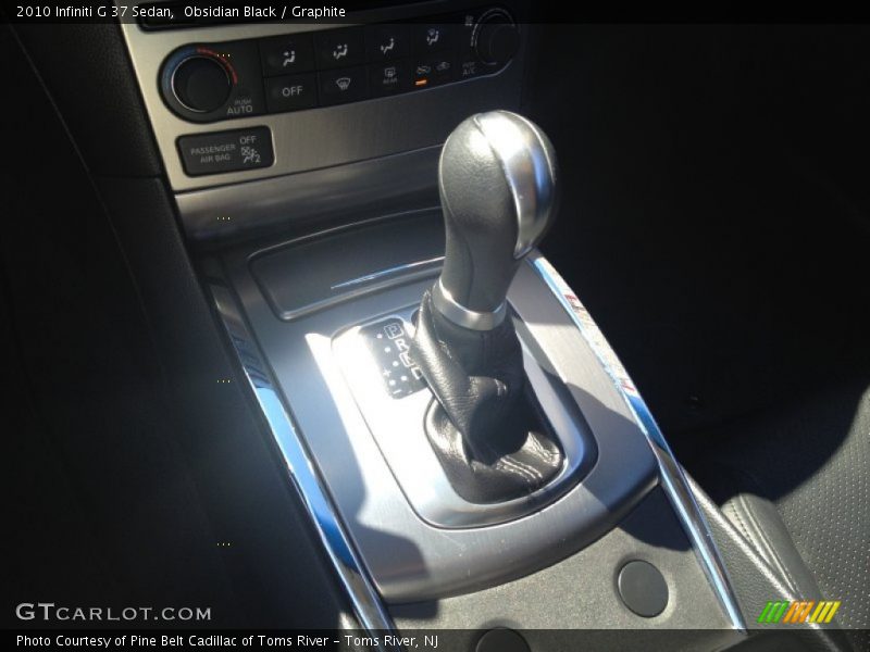 Obsidian Black / Graphite 2010 Infiniti G 37 Sedan
