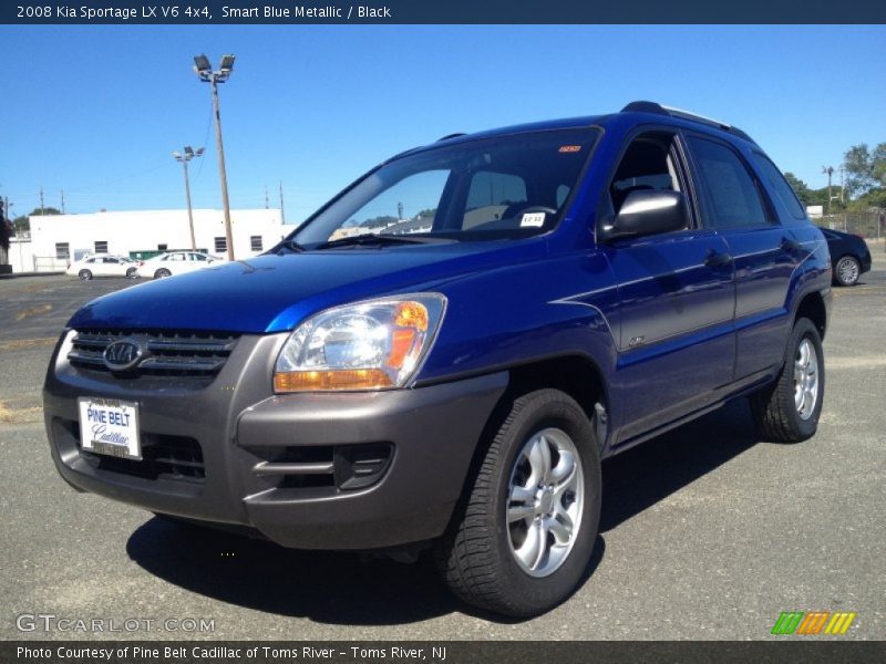 Smart Blue Metallic / Black 2008 Kia Sportage LX V6 4x4
