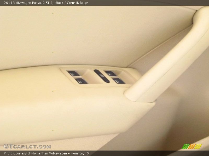 Black / Cornsilk Beige 2014 Volkswagen Passat 2.5L S