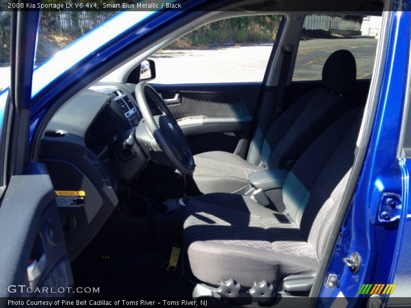 Smart Blue Metallic / Black 2008 Kia Sportage LX V6 4x4