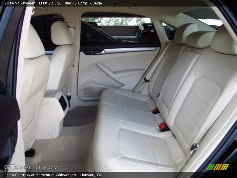 Black / Cornsilk Beige 2014 Volkswagen Passat 2.5L SE