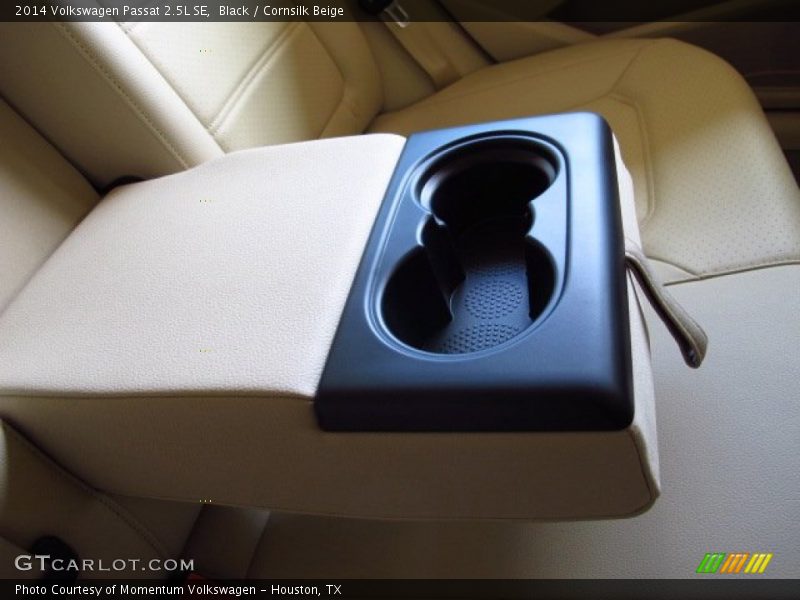 Black / Cornsilk Beige 2014 Volkswagen Passat 2.5L SE