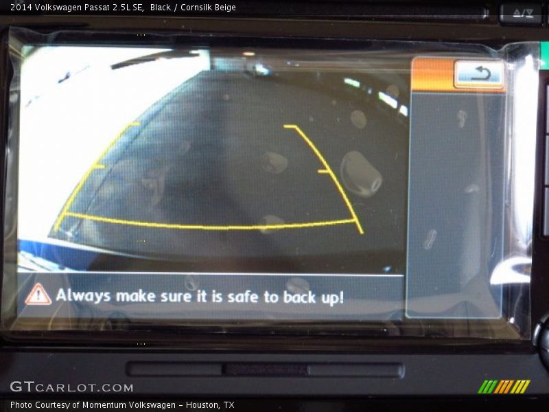 Black / Cornsilk Beige 2014 Volkswagen Passat 2.5L SE
