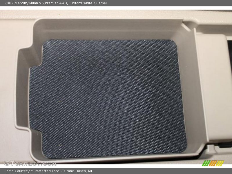 Oxford White / Camel 2007 Mercury Milan V6 Premier AWD