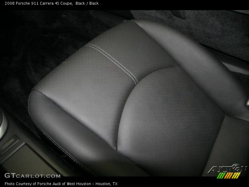 Black / Black 2008 Porsche 911 Carrera 4S Coupe