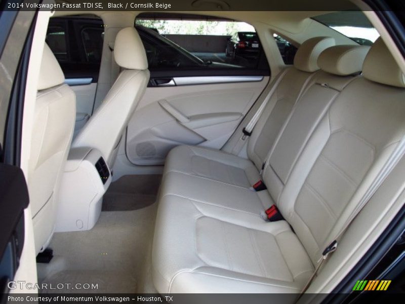 Black / Cornsilk Beige 2014 Volkswagen Passat TDI SE