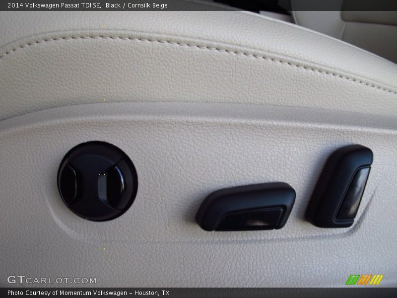 Black / Cornsilk Beige 2014 Volkswagen Passat TDI SE