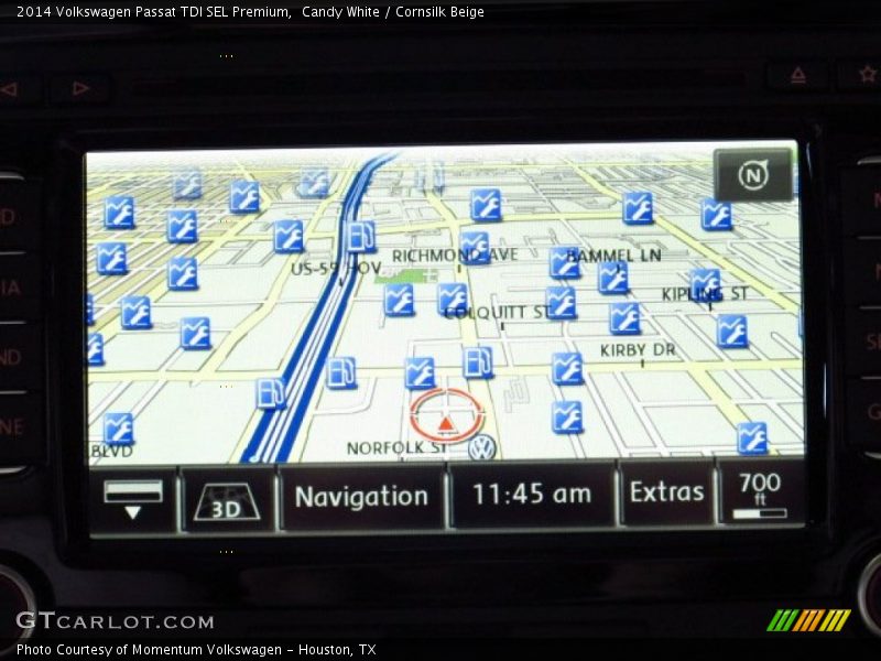 Candy White / Cornsilk Beige 2014 Volkswagen Passat TDI SEL Premium