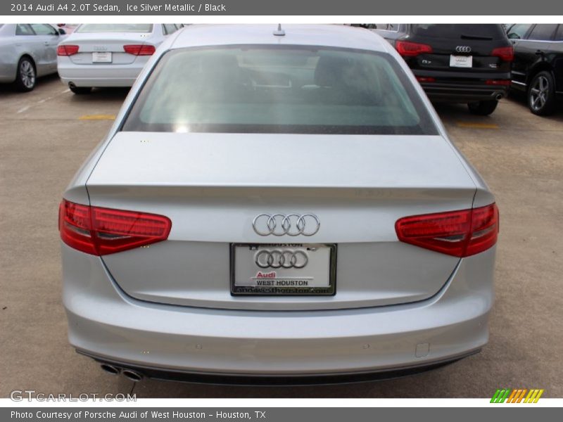 Ice Silver Metallic / Black 2014 Audi A4 2.0T Sedan