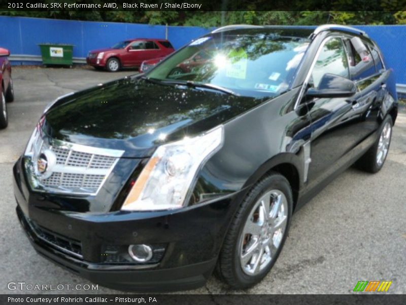 Black Raven / Shale/Ebony 2012 Cadillac SRX Performance AWD