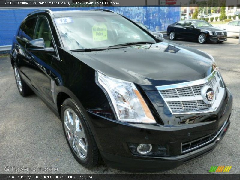 Black Raven / Shale/Ebony 2012 Cadillac SRX Performance AWD