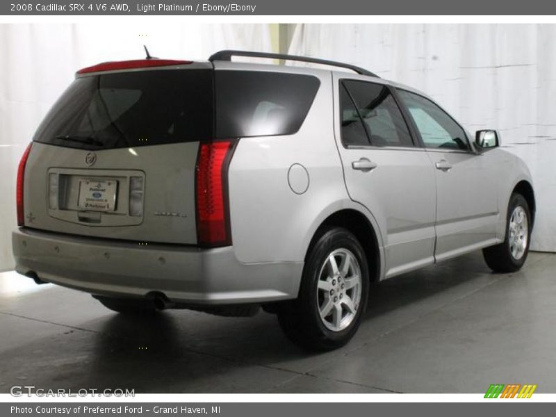 Light Platinum / Ebony/Ebony 2008 Cadillac SRX 4 V6 AWD