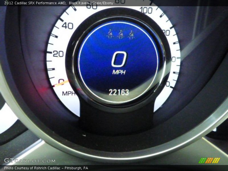 Black Raven / Shale/Ebony 2012 Cadillac SRX Performance AWD