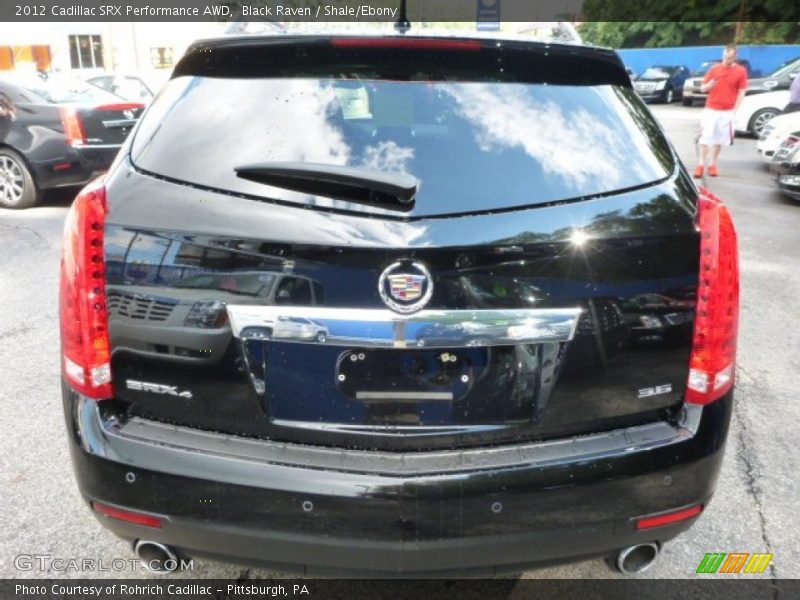 Black Raven / Shale/Ebony 2012 Cadillac SRX Performance AWD