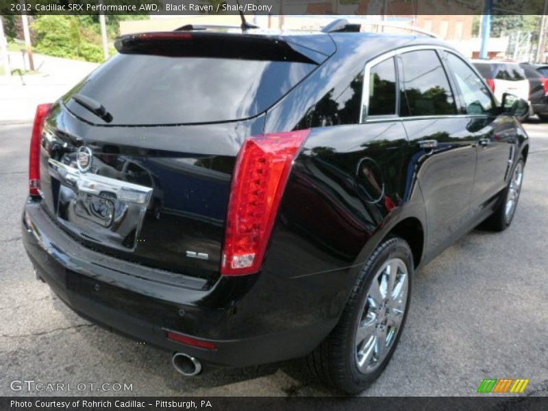 Black Raven / Shale/Ebony 2012 Cadillac SRX Performance AWD