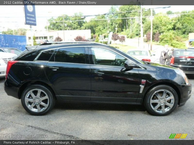 Black Raven / Shale/Ebony 2012 Cadillac SRX Performance AWD