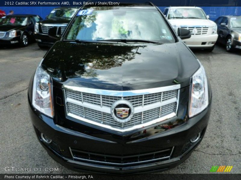 Black Raven / Shale/Ebony 2012 Cadillac SRX Performance AWD