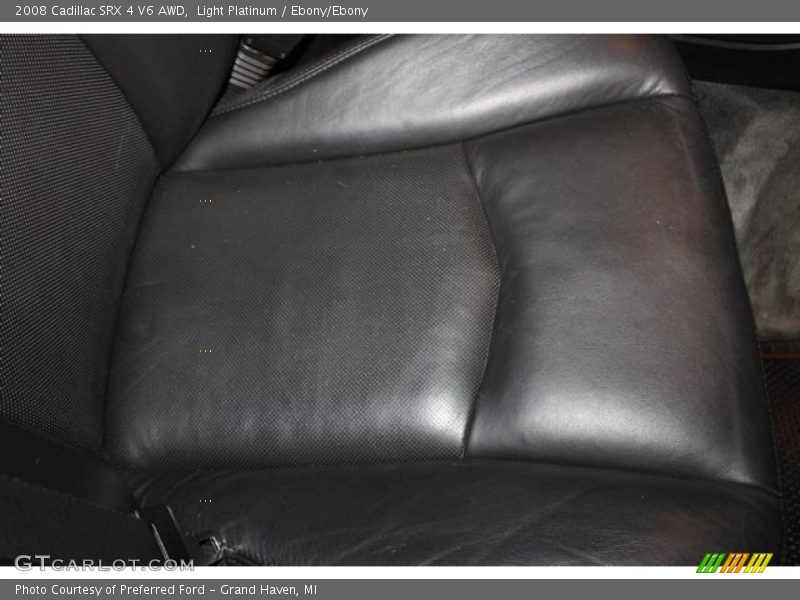 Light Platinum / Ebony/Ebony 2008 Cadillac SRX 4 V6 AWD